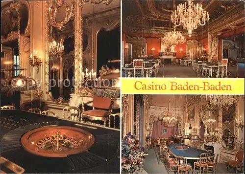 Casino Spielbank Baden Baden Roulette  Kat. Spiel
