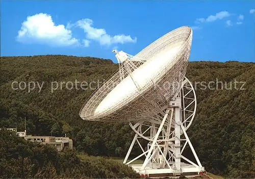 Astronomie Radioteleskop Bad Muenstereifel Effelsberg  Kat. Wissenschaft Science