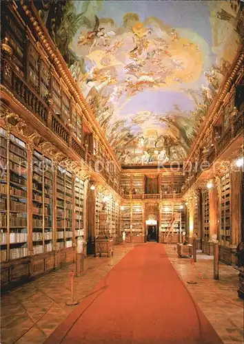 Bibliothek Library Philosophischer Saal Strahov Kat. Gebaeude