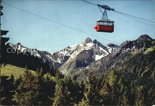 Seilbahn Nebelhorn Trettachspitze  Kat. Bahnen