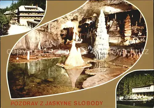 Hoehlen Caves Grottes Nizke Tatry Demanovska dolina Horsky Hotel   Kat. Berge
