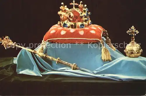 Krone Koenigshaeuser Praha Kronjuwelen 16. Jahrhundert  Kat. Koenigshaeuser