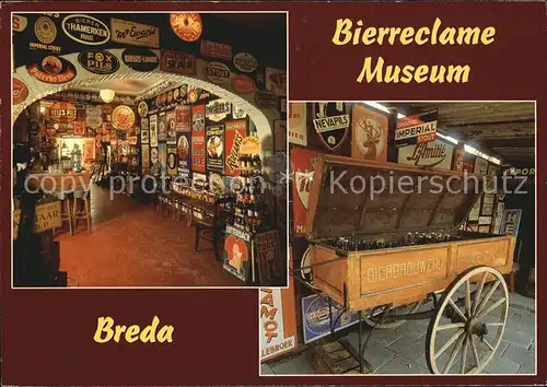 Bier Bierreclame Museum Breda  Kat. Lebensmittel
