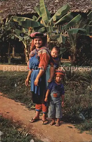 Typen Asien Thai LISO Hill Tribe woman Chiangmai North Thailand Kat. Typen