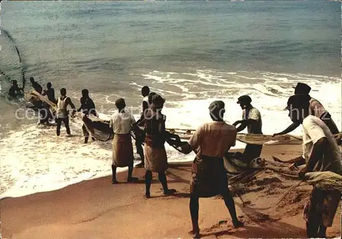 Fischerei Sud Togo Peche traditionnelle  Kat. Handwerk