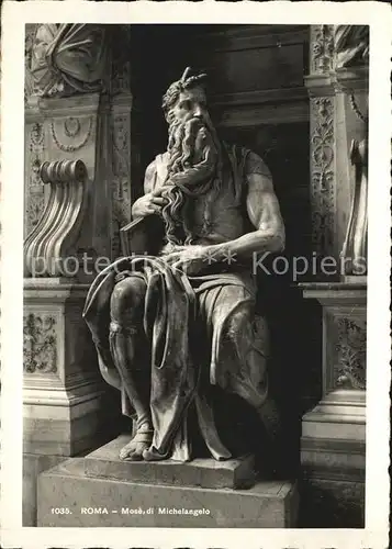 Skulpturen Roma Mose di Michelangelo  Kat. Skulpturen