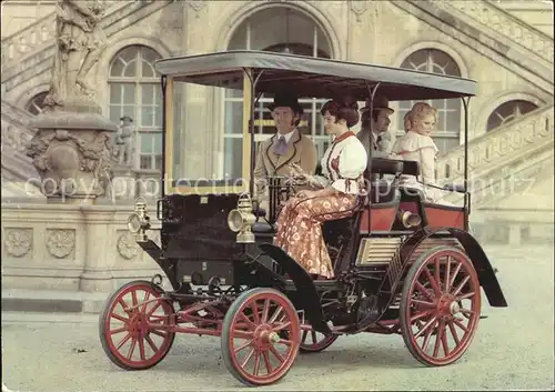 Autos Dos a dos 1899 Verkehrsmuseum Dresden Kat. Autos