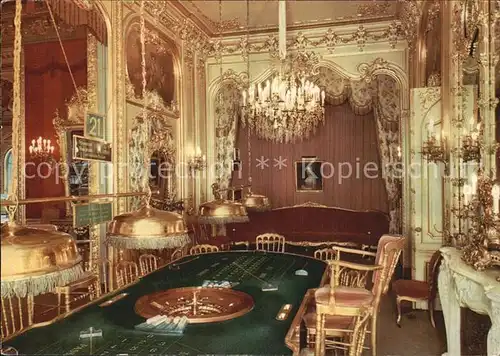 Casino Spielbank Baden Baden Pompadour Saal  Kat. Spiel