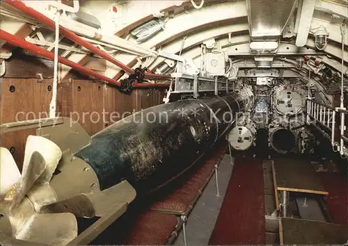 U Boote U 995 Torpedo Bugraum Laboe  Kat. Schiffe