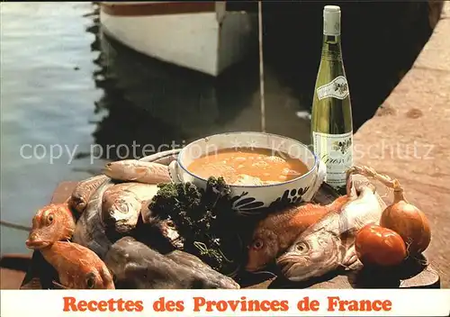 Fische Recette Soupe aux Poissons Kat. Tiere