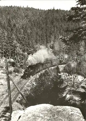 Lokomotive Schmalspurbahn Wolkenstein   Joehstadt  Kat. Eisenbahn