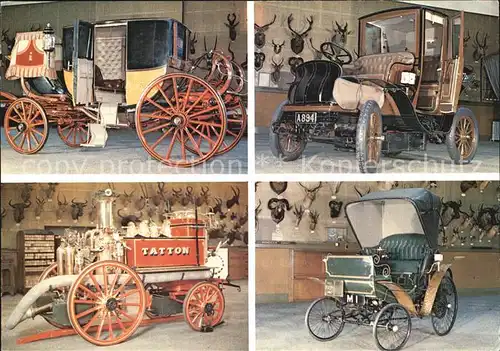 Autos 1906 Electric Broughman 1900 Benz State Coach Tatton Fire Engine Kat. Autos