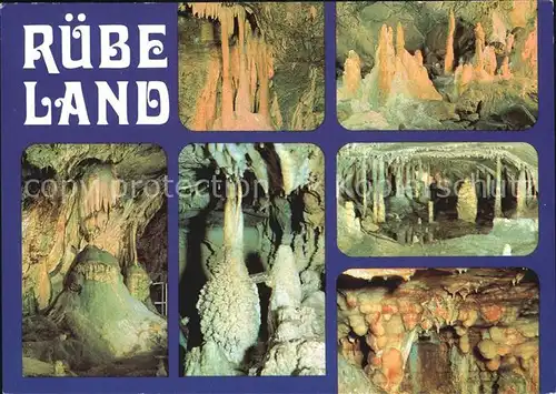 Hoehlen Caves Grottes Ruebeland Hermannshoehle  Kat. Berge