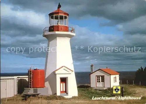Leuchtturm Lighthouse Forillonark Quebec Canada  Kat. Gebaeude