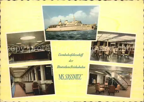 Schiffe MS Sassnitz  Kat. Schiffe