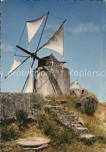 Windmuehle Portugal Moinho Kat. Gebaeude und Architektur