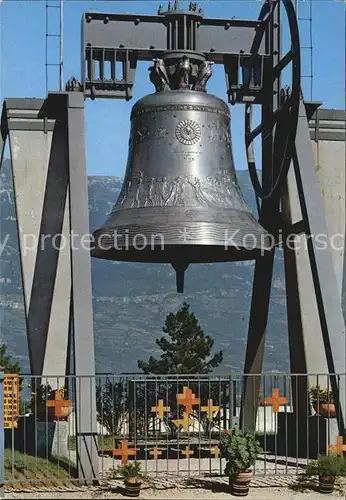 Kirchenglocken Maria Dolens Rovereto Colle di Miravalle  Kat. Gebaeude