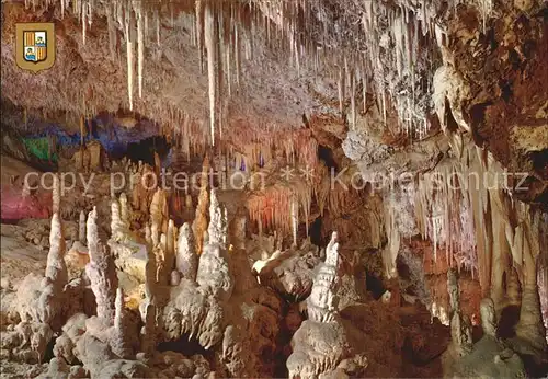 Hoehlen Caves Grottes Mallorca Porto Cristo Cuevas dels Hams  Kat. Berge