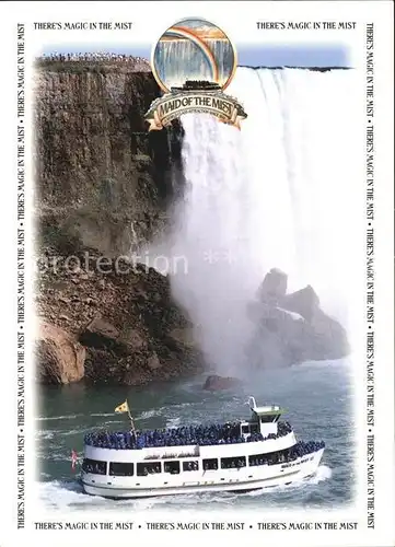 Motorboote Maid of the Mist Boat Niagara Falls  Kat. Schiffe