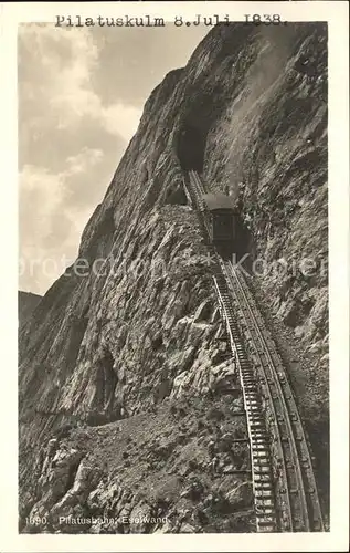 Zahnradbahn Piltusbahn Eselwand  Kat. Bergbahn