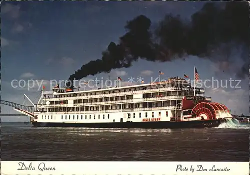 Dampfer Schaufelrad Delta Queen Mississippi River  Kat. Schiffe