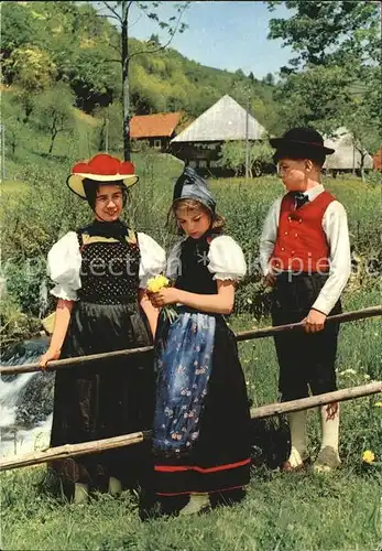 Trachten Schwarzwald Kinder  Kat. Trachten