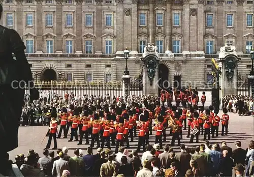 Leibgarde Wache Buckingham Palace London  Kat. Polizei