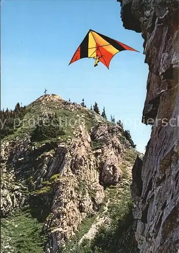 Drachenflug Alpspitze Nesselwang Ostallgaeu Kat. Flug