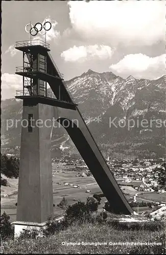 Ski Flugschanze Olympia Sprungschanze Garmisch Partenkirchen  Kat. Sport