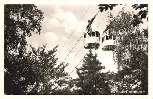 Seilbahn Bad Harzburg  Kat. Bahnen