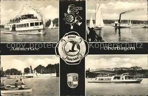 Motorschiffe Bayerische Flotte Ammersee  Kat. Schiffe