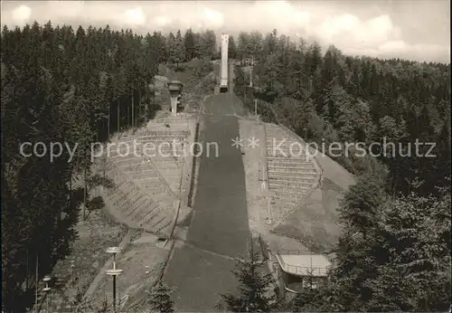 Ski Flugschanze Grosse Aschberg Schanze Klingenthal  Kat. Sport