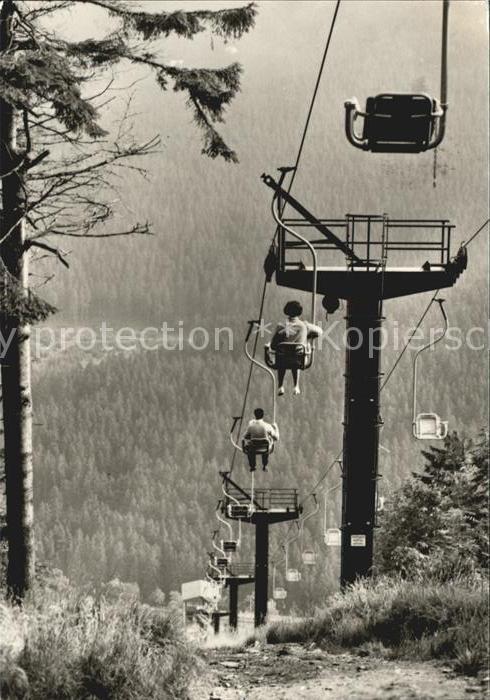 Sessellift Kleiner Fichtelberg Oberwiesenthal Kat. Bahnen Nr. ke60467