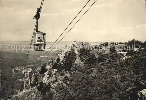 Seilbahn Thale Harz  Kat. Bahnen