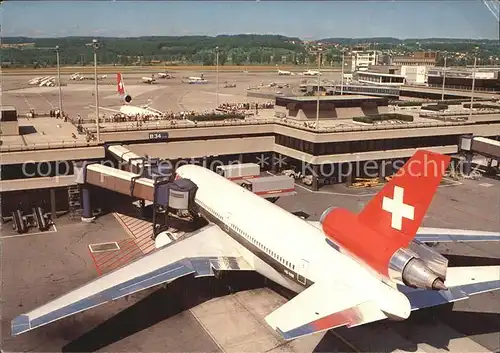 Swissair Flughafen Zuerich  Kat. Flug