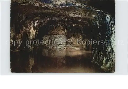 Hoehlen Caves Grottes Saalfeld Feengrotten Mittlere Quellgrotte  Kat. Berge