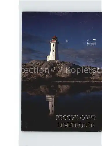 Leuchtturm Lighthouse Peggy s Cove  Kat. Gebaeude