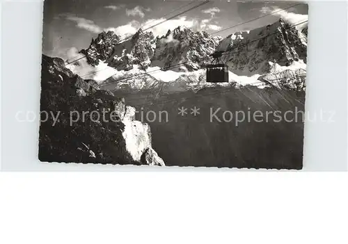 Seilbahn Brevent Chamonix Mont Blanc  Kat. Bahnen