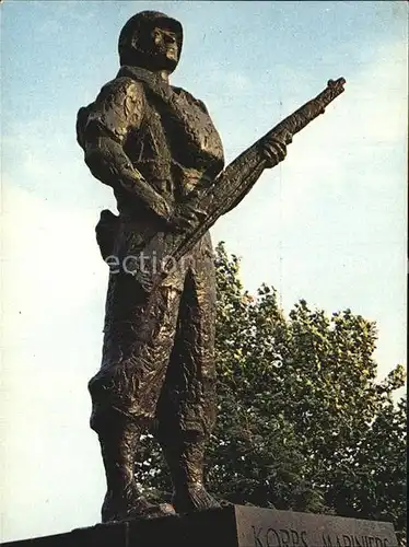 Denkmal Monument Korps Mariniers Rotterdam  Kat. Denkmaeler