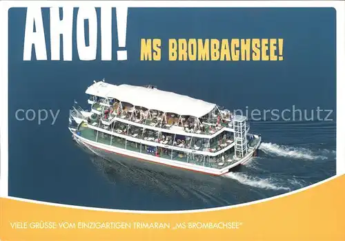 Motorschiffe MS Brombachsee  Kat. Schiffe