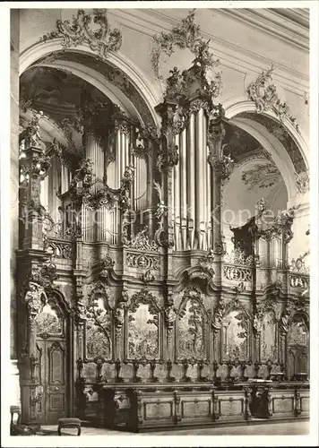 Kirchenorgel Ottobeuren Basilika  Kat. Musik