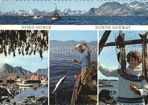 Fischerei Fischer Nord Norge  Kat. Handwerk