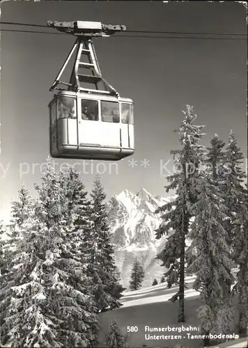 Seilbahn Flumserberg Unterterzen Tannenbodenalp Kat. Bahnen