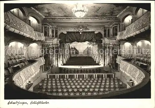 Theater Schwetzingen Schlosstheater  Kat. Theater