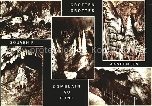 Hoehlen Caves Grottes Comblain au Pont  Kat. Berge