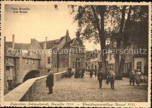 Exposition Internationale Bruxelles 1935 Quai aux Poissons Kat. Expositions