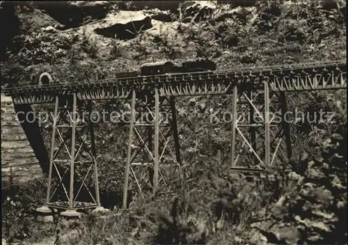 Bruecken Bridges Ponts Waschleithe Eisenbahnbruecke Gruenhain Elterlein