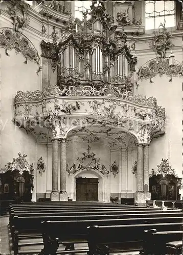 Kirchenorgel Benediktinerabtei Ettal  Kat. Musik