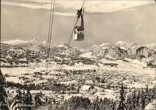 Seilbahn Nebelhorn  Kat. Bahnen