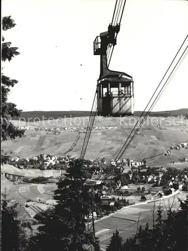 Seilbahn Fichtelberg Oberwiesenthal  Kat. Bahnen